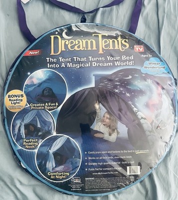 Dream Tents Winter Wonderland Kids Pop Up Play Tent, As Seen on TV (LOC-CUB1-TOP
