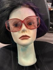 Vintage Pierre Cardin red Eyeglasses frame Only