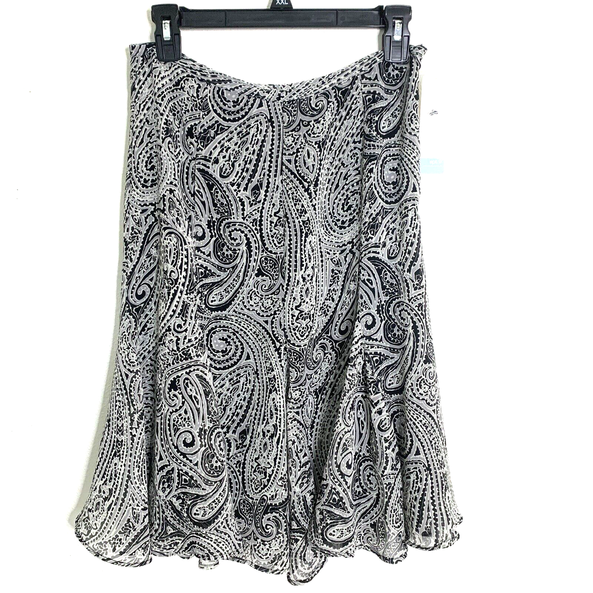 Apt Kohls Maxi Skirt Petite Apt 9-Women's Plus Size 3X-Gray Black