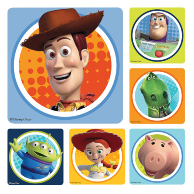 20 Toy Story Stickers Party Favor Teacher Supply Buzz Rex woody Jessie