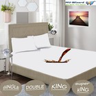 Extra Deep Quilted Mattress Bed Protector Fitted Sheet Cover Double King Size