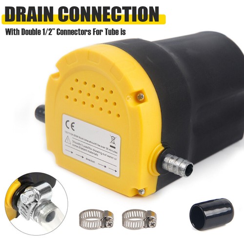 12V 60w Electric Car Diesel Engine Oil Pump Fuel Transfer Extractor Suction Pump - Picture 5 of 10