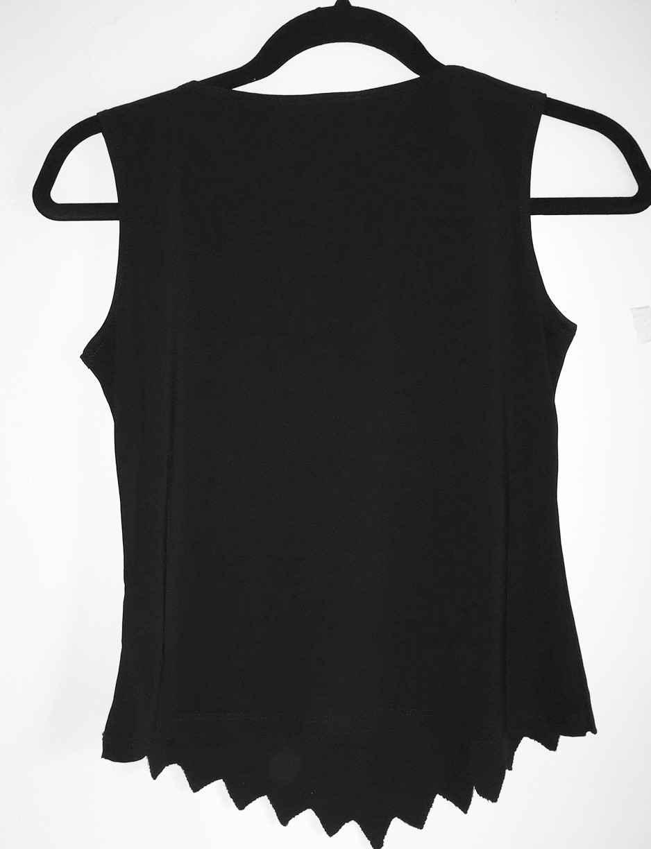 Dress Barn Collection Women’s Petite Small Embellished Beaded Black