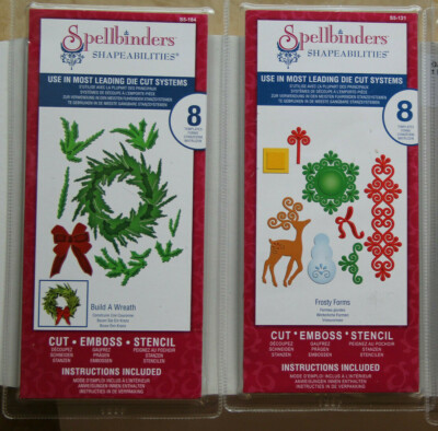 Spellbinders  Stanzschablonen SHAPEABILITIES* - Verschiedene