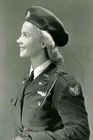 beautiful girl in military uniform WW2 Photo Glossy 4*6 in A001