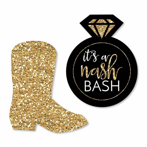Nash Bash Diy Shaped Nashville Bachelorette Party Cut Outs 24 Ct Ebay