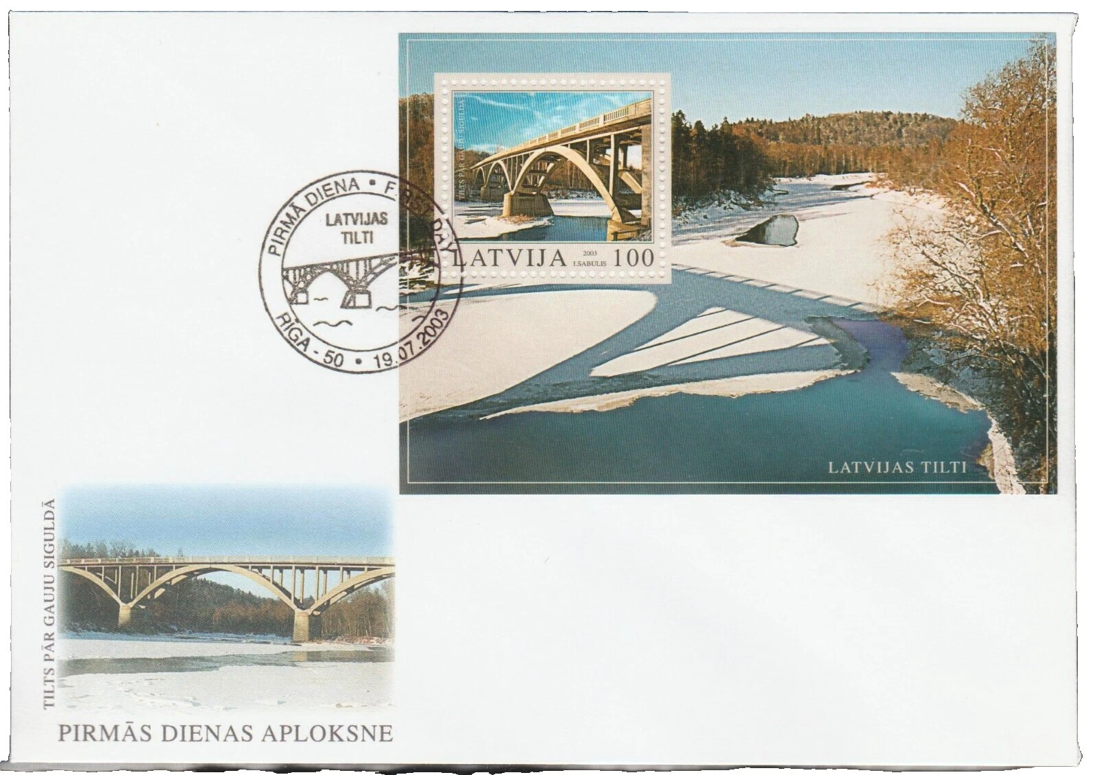 Architecture Decimal Latvian Stamps