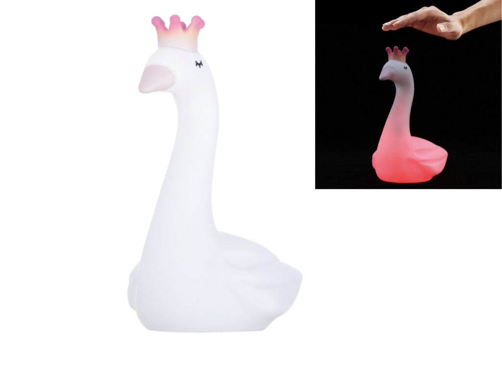 Swan Touch Lamp Rechargeable with Timer Function and Dimmer