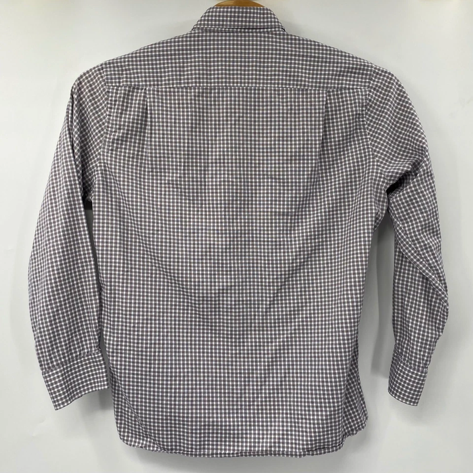 Рубашка на пуговицах Peter Millar Collection гибкая отделка клетчатая очень большая - Изображение 3 из 4