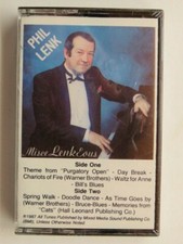 CASSETTE: Phil Lenk "MisceLENKeous" Cool Instrumental Piano Easy Listening; NEW