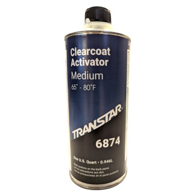 1 Quart Transtar Finish Tec Extra Solids Spot & Panel High Gloss Activator 6874