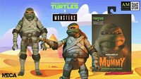 Neca Universal Monsters X Tmnt - Michelangelo As The Mummy Figur - Ninja Turtles