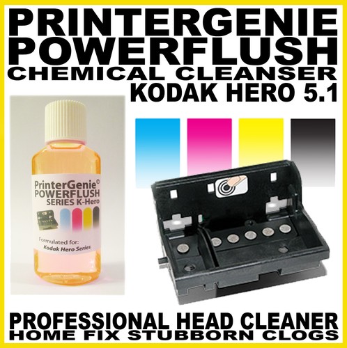 Printer Head Cleaning Kit: Kodak Hero 5.1 Compatible - Professional Nozzle  Clean | Ebay