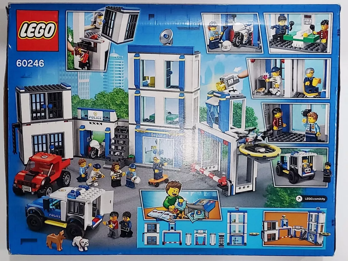 LEGO City Police Station 60246 Police Toy Fun Building Set for Kids 743  Pieces