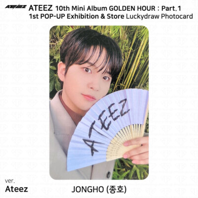 ATEEZ Golden Hour Part.1 Soundwave POPUP Offline Lucky Draw