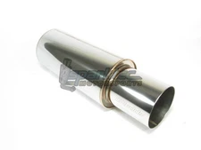 GReddy 2.5" Universal Revolution RS Exhaust Muffler 140mm Round 103mm Tip NEW