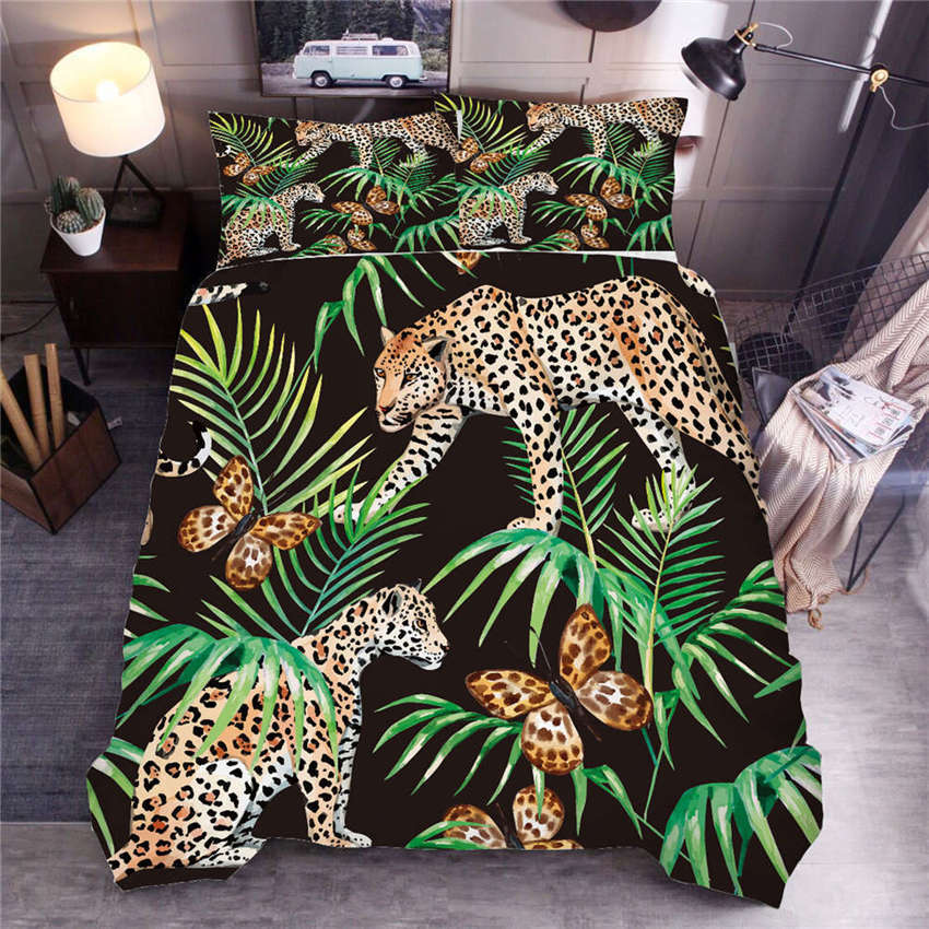 Black Poodle 3D Printed Duvet Cover King Size - Brushed Microfiber Bedspread With 2 Pillowcases