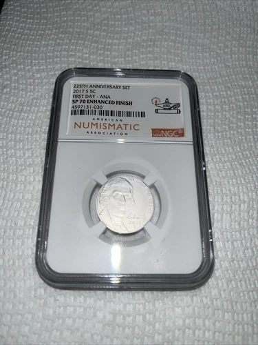 2017 S Jefferson Nickel SP70 EF NGC Certified