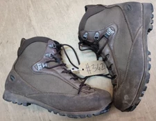 AKU British Army SF Issue Brown Leather GoreTex Vibram Combat Boots 8M UK #342