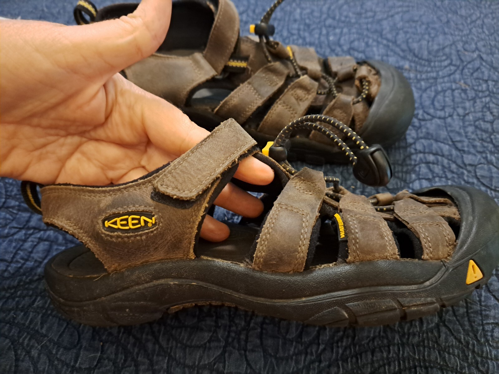 Sandali KEEN Newport impermeabili all'aperto escursionismo pesca sport acqua marroni