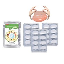 32Pcs Collagen Face Mask Machine Effervescent mask for DIY fruit mask machine