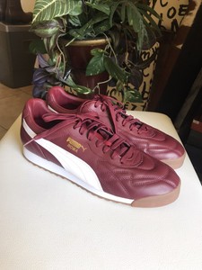 puma roma burgundy