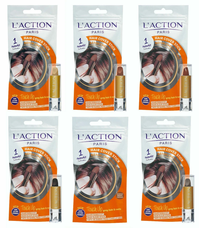 Sibel L'Action Haarfärbestift Abdeckstifte für graue Haare | verschiedene Farben