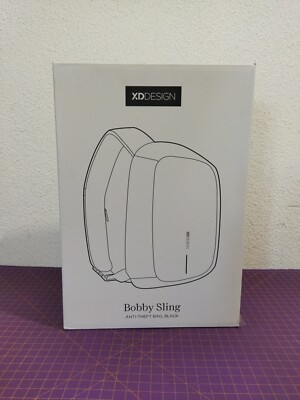 XD Design Bobby Sling Anti-Theft Bag Black  21cm x 9cm x 32.5cm (P705.781)