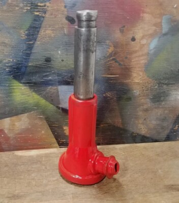 VINTAGE AUTOMOTIVE CAR JACK EARLY BOTTLE JACK 353J LITTLE ANTIQUE JACK