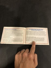 American gladiators nes Manual Only