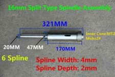 1PC Bench Drill Spindle Assembly Z516 Milling Machine Heavy Industrial
