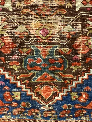 Antique Turkish Demirji / Dimirji Kula, ca. 1800; 5ft x 5ft - Picture 7 of 12