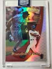 2020 Topps Archives Signature Series RONDELL WHITE Auto #14/17 MONTREAL EXPOS