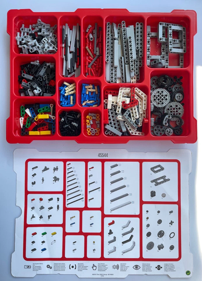 LEGO Mindstorms Education EV3 Core Set 100% Complete FREE CHARGER 45544 - Image 3 of 4