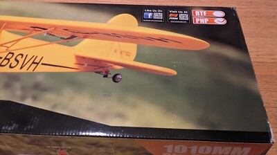 RTF FMS PIPER J-3 CUB 1030mm V2 READY TO FLY RC W/ TRANSMITTER AND