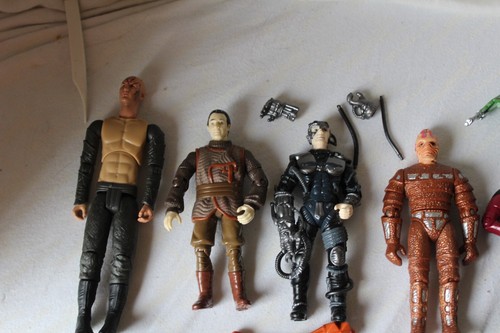 Star Trek Next Generation Locutus Klingon ALIENS 10 figure lot Vintage Playmates - Picture 3 of 6