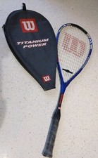 Wilson TI Titanium Power Squash Racket