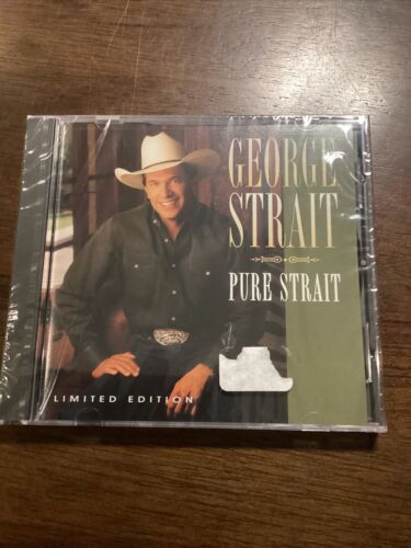 George Strait CD Pure Strait Limited Edition NEW SEALED ORIGINAL CD - Foto 4 di 7
