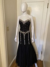 MASQUERADE Evening Gown With Rhinestones NEW WITHOUT TAGS  250  25 Shipping
