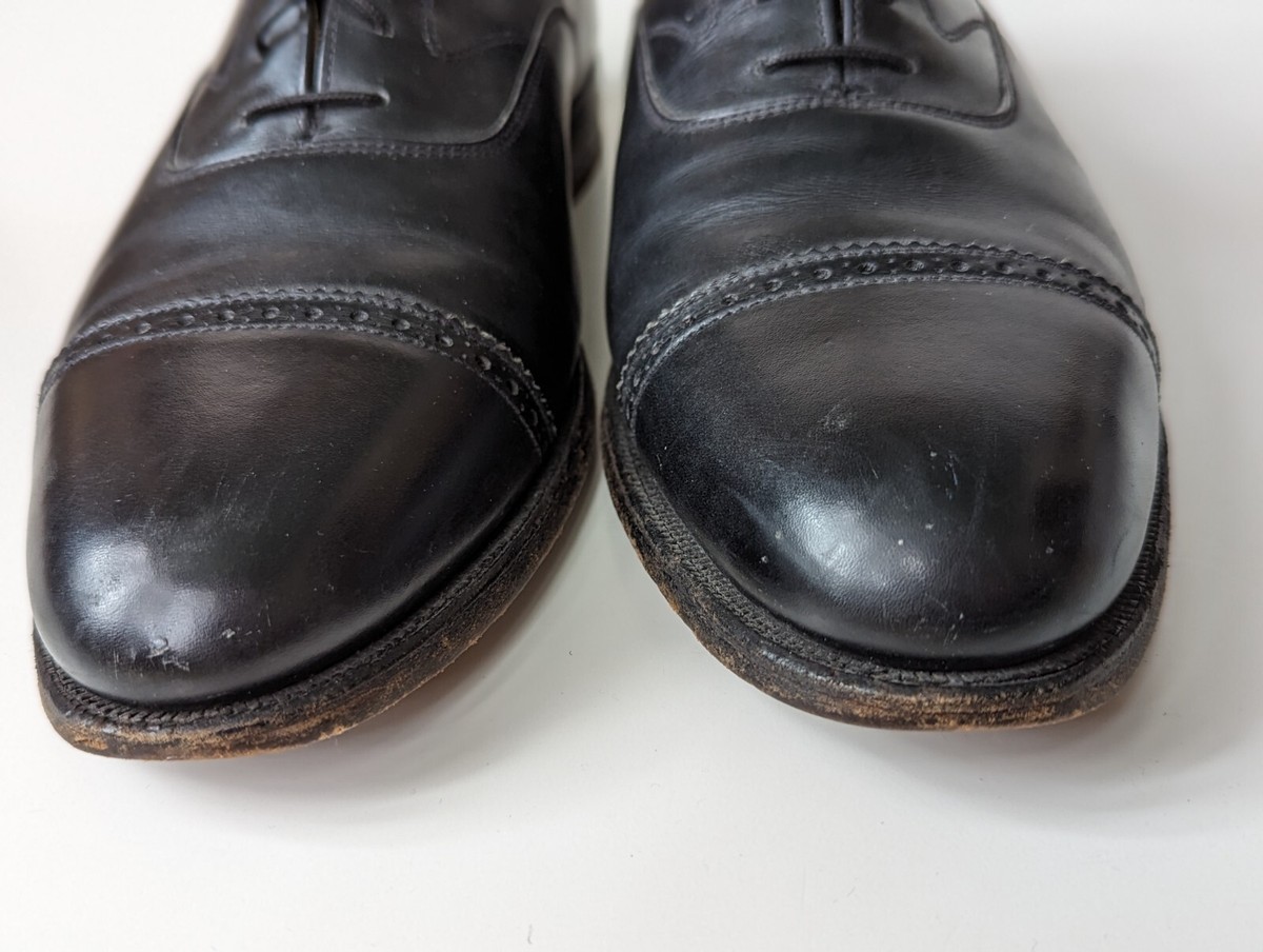 PEAL & Co. x BROOKS BROTHERS Made in England Textured Cap Toe Oxford Size 9 Men main image 3