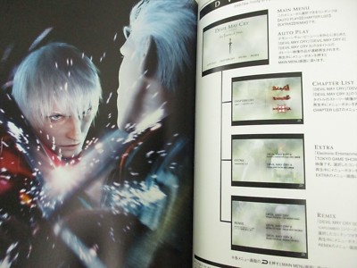 DEVIL MAY CRY Film DVD Book TRINITY OF FATES Art Works Book 2006