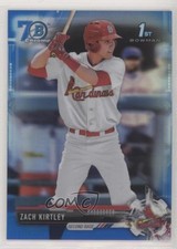 2017 Bowman Draft Chrome Blue Refractor 70th Anniversary /200 Zach Kirtley 0c6