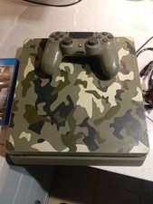Sony PlayStation 4 Slim Camoflague Limited Edition With CALL Of DUTY WW2