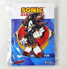 NYCC 2025 Shadow Sparkle Sonic the Hedgehog Limited Edition Enamel Pin Badge