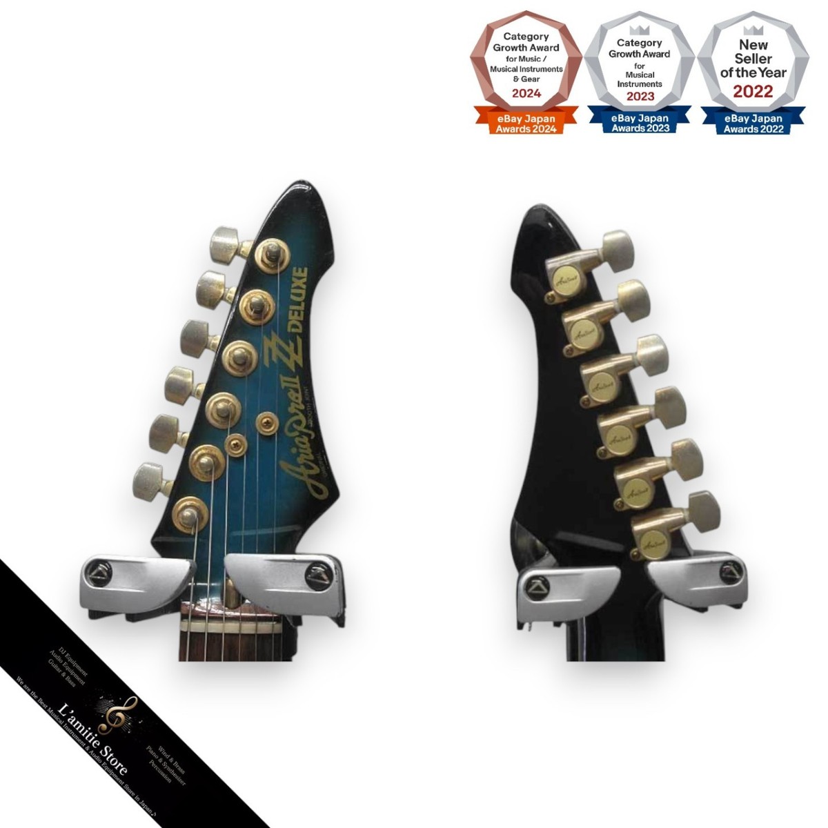 Aria Pro II ZZ Deluxe Electric Guitar Explorer Made in Japan