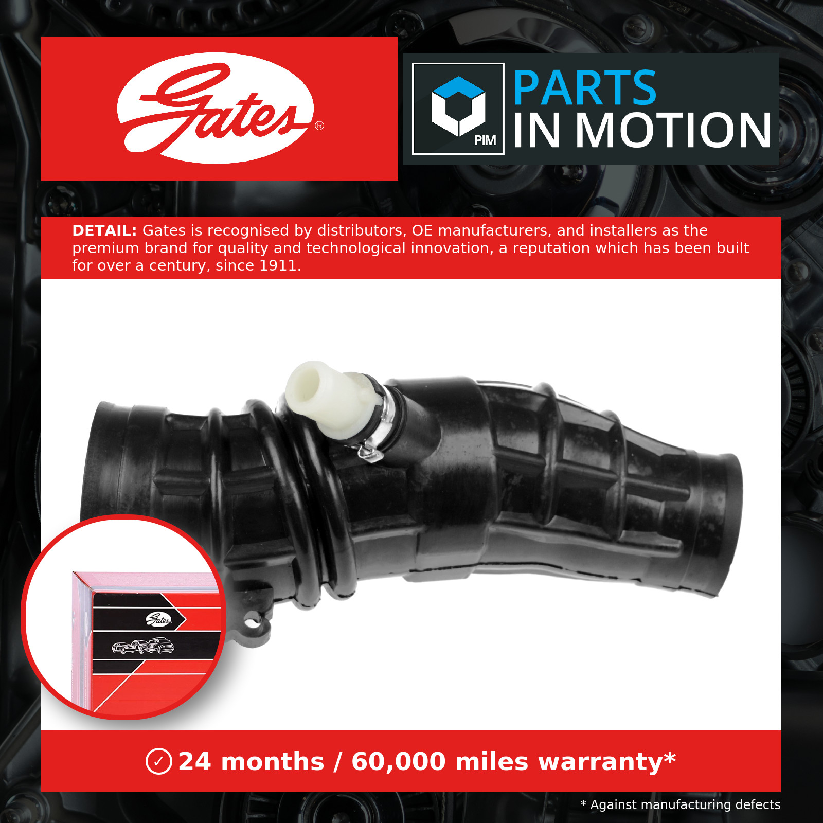 GATES AIR INTAKE HOSE - ANTK1161 - Image 17