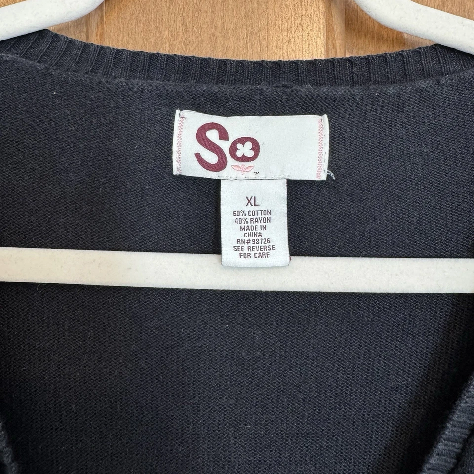 Suéter Cárdigan Recortado Y2K JR Talla XL Puff Manga Corta Tejido Acanalado Foto 3 de 4