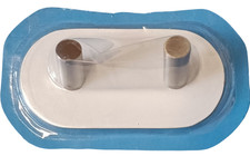 Wenko Gancio Doppio Adesivo Acciaio Inox Bianco Duo Appendiabiti Bagno Cucina