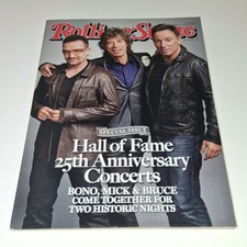 Rolling Stone Magazine # 1092 Nov 26 '09 Bono Mick Jagger Bruce Springsteen Vtg