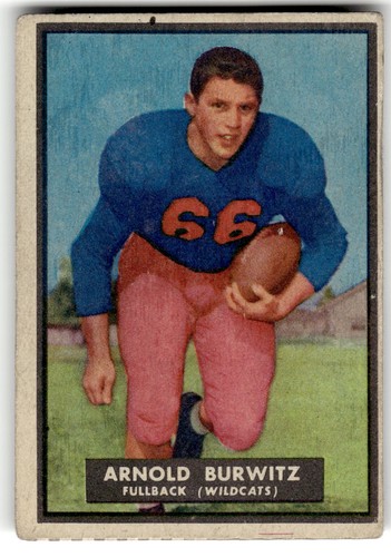 Arnold Burwitz #69 card